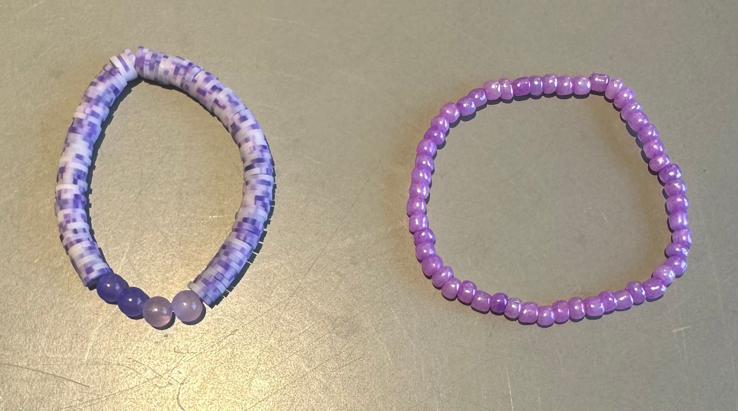 Lavender Haze Bracelets